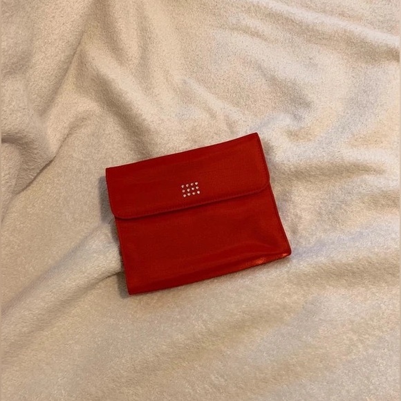 Shiny Red Lancome Clutch🎁 - Picture 1 of 15